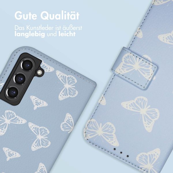 imoshion Design Klapphülle Samsung Galaxy S21 FE - Butterfly