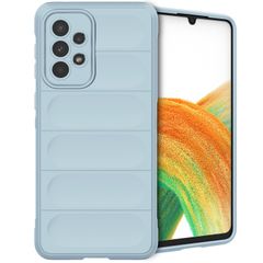 imoshion EasyGrip Back Cover für das Samsung Galaxy A33 - Hellblau