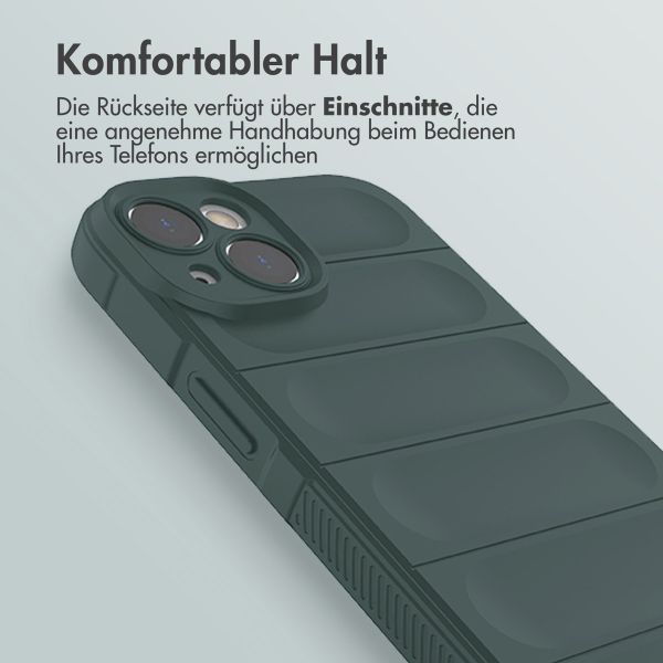 imoshion EasyGrip Backcover Apple iPhone 14 - Dunkelgrün