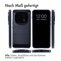 imoshion Brushed Back Cover Xiaomi Redmi Note 15 Pro (4G) - Dunkelblau