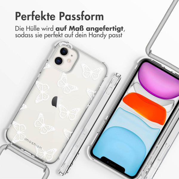 imoshion Design Hülle mit Band für das iPhone 11 - Butterfly