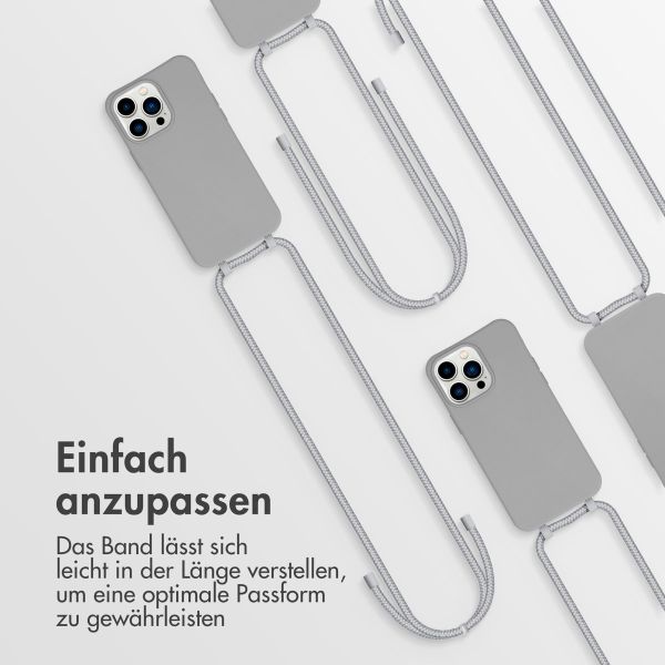 imoshion Color Backcover mit abtrennbarem Band für das iPhone 14 Pro Max - Grau