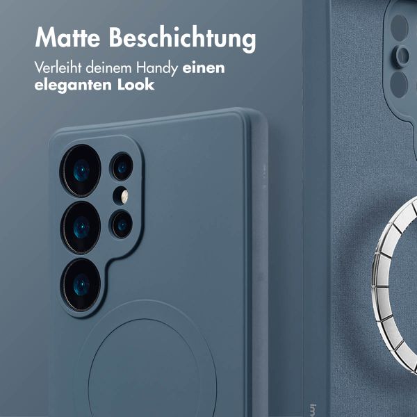imoshion Color Back Cover mit MagSafe für das Samsung Galaxy S25 Ultra - Dunkelblau