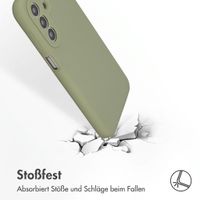 Accezz Liquid Silikoncase Samsung Galaxy A27 (5G) - Cooper Green