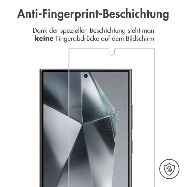 imoshion Bildschirmschutzfolie Gehärtetes Glas für das Samsung Galaxy S24 Ultra