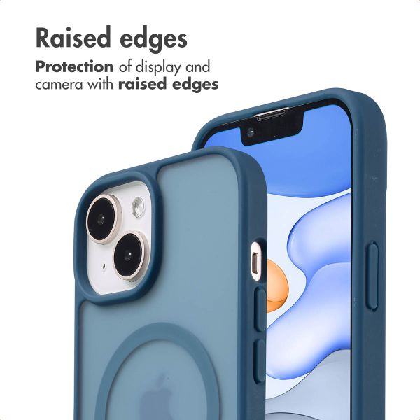 imoshion Color Guard Back Cover mit MagSafe Apple iPhone 15 - Dunkelblau