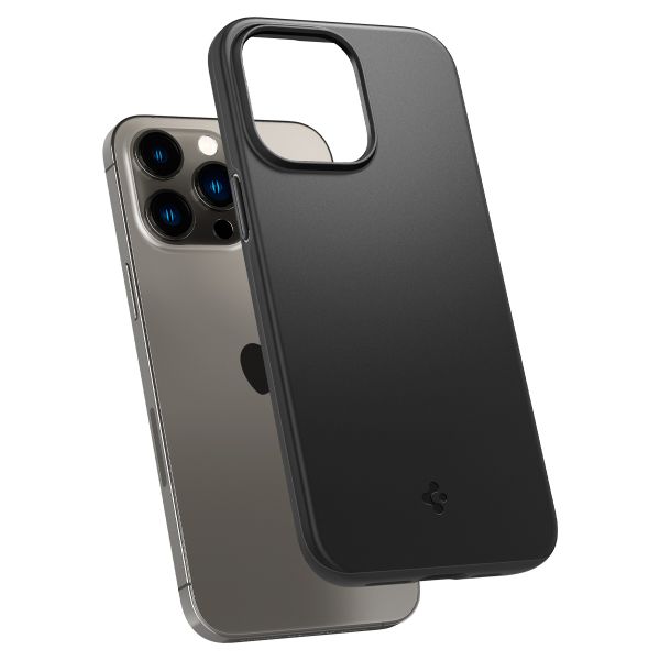 Spigen Thin Fit™ Hardcase für das iPhone 14 Pro Max - Schwarz