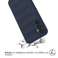 imoshion EasyGrip Back Cover für das Samsung Galaxy A34 (5G) - Dunkelblau