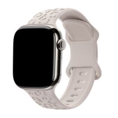 imoshion Silikonarmband Leopardenmuster für Apple Watch Series 1 - 9 / SE (38/40/41 mm) | Series 10 / 11 (42 mm) - Polarstern