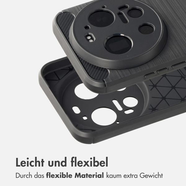 imoshion Brushed Back Cover Xiaomi 17 Ultra - Schwarz