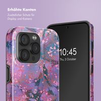 Selencia Vivid Rückabdeckung mit MagSafe Apple iPhone 15 Pro - Fresh Paint Flower Orange