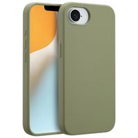 Accezz Liquid Silikoncase mit MagSafe iPhone 16e - Cooper Green