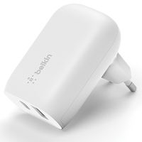 Belkin ﻿Boost↑Charge™ Dual USB -C (25 W) und USB-A (12 W) Wall Charger - 37 W - Weiß