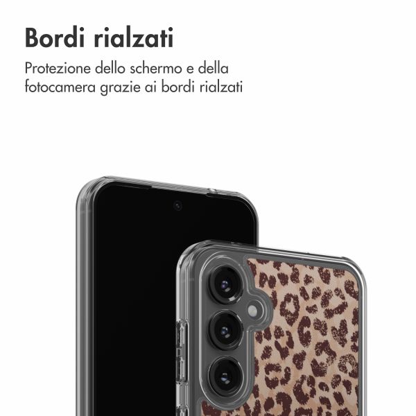 imoshion Design Hülle Samsung Galaxy S23 FE - Leopard Mood