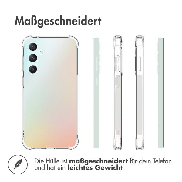 Accezz TPU Clear Cover für das Samsung Galaxy S23 FE - Transparent 