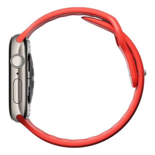 Nomad Tempo Silikonarmband für das  Apple Watch Series 1 - 11 / SE / Ultra (44/45/46/49 mm) - Coral