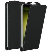 Accezz Flip Case für das Samsung Galaxy S24 Plus - Schwarz