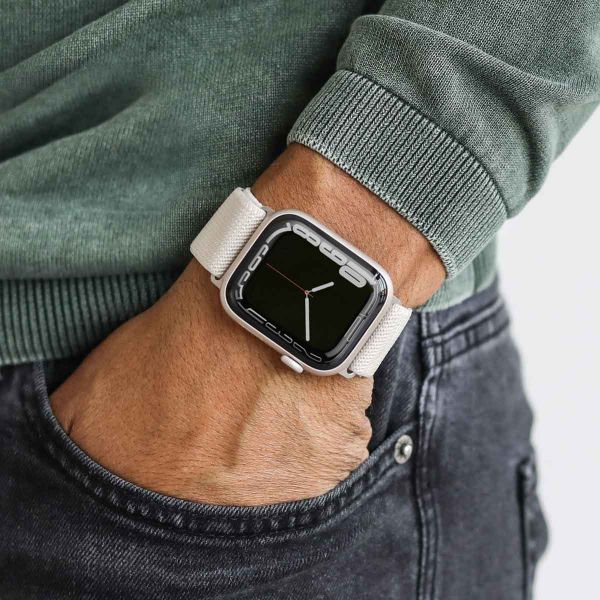 Vonmählen Classic Nylon Loop Armband für deine Apple Watch | 44/45/46/49 mm - Cream