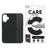 CARE by PanzerGlass Fashion Back Cover MagSafe Apple iPhone 16 - Schwarz