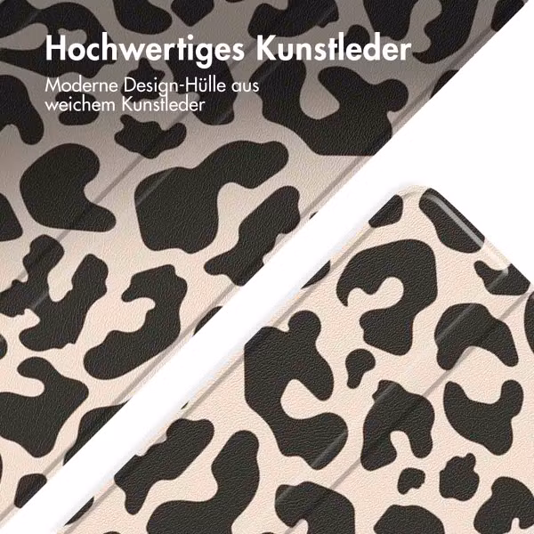 imoshion Design Trifold Klaphülle Apple iPad Air 13 Zoll (2025) M3 / (2024) M2 - Leopard