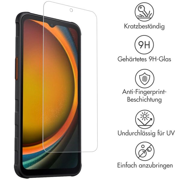 Accezz Screen Protector aus gehärtetem Glas Samsung Galaxy Xcover 7 / 7 Pro