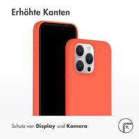 Accezz Liquid Silikoncase mit MagSafe Apple iPhone 15 Pro Max - Nectarine