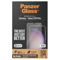 PanzerGlass Refresh Ultra-Wide Fit Anti-Bacterial Screenprotector inkl. Applikator für das Samsung Galaxy S24 Plus