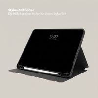 Selencia Vivid Klapphülle Samsung Galaxy Tab A11 Plus / A9 Plus - Choco Flower Pop