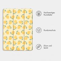 imoshion Design Trifold Klaphülle Samsung Galaxy Tab A11 Plus / A9 Plus - Citrus Dream