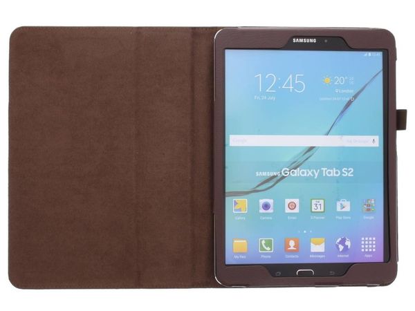 Unifarbene Tablet Klapphülle Samsung Galaxy Tab S2 9.7