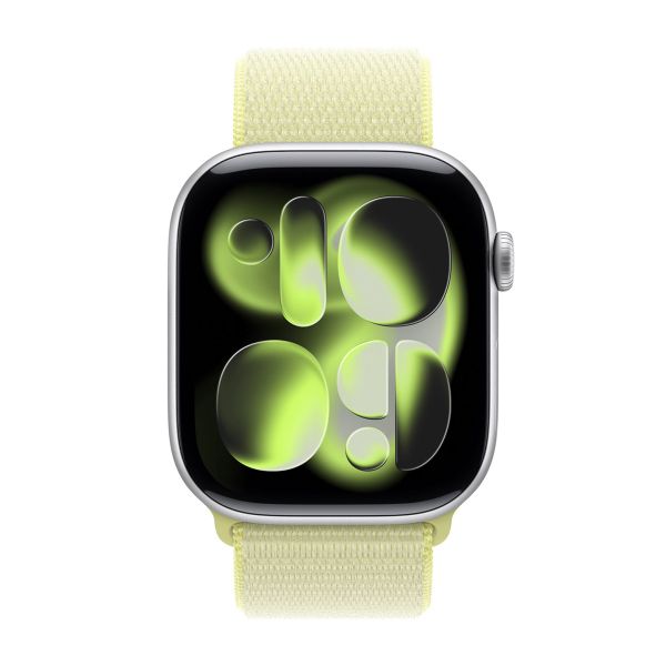 Apple Sport Loop Armband für das  Apple Watch Series 1 t/m 11 / SE / Ultra (44/45/46/49 mm) - Neon Yellow