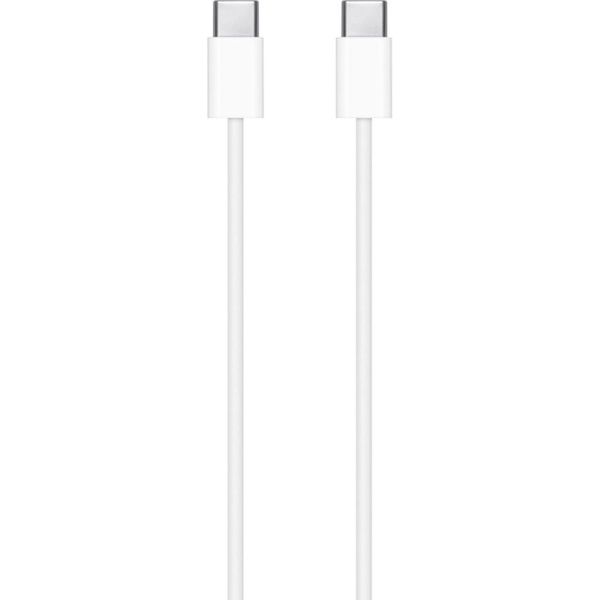 Apple Set USB-C | USB-C Power Adapter 20 Watt + USB-C auf USB-C Ladekabel - 2 Meter - Weiß