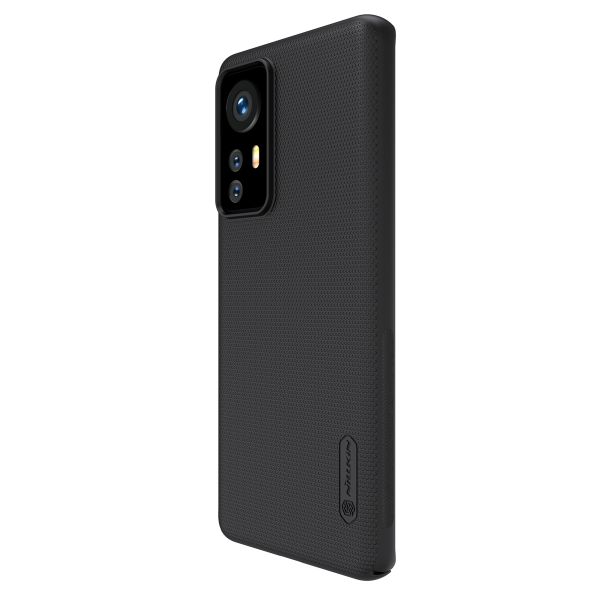 Nillkin Super Frosted Shield Case für das Xiaomi 12 / 12X - Schwarz