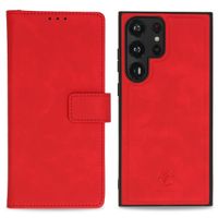 imoshion Entfernbare 2-1 Luxus Klapphülle Samsung Galaxy S23 Ultra - Rot