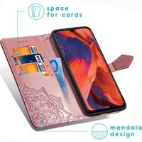 imoshion Mandala Klapphülle Oppo A73 (5G) - Roségold