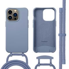 imoshion Color Backcover mit abnehmbarem Handykette und MagSafe Apple iPhone 13 Pro - Ash Blue