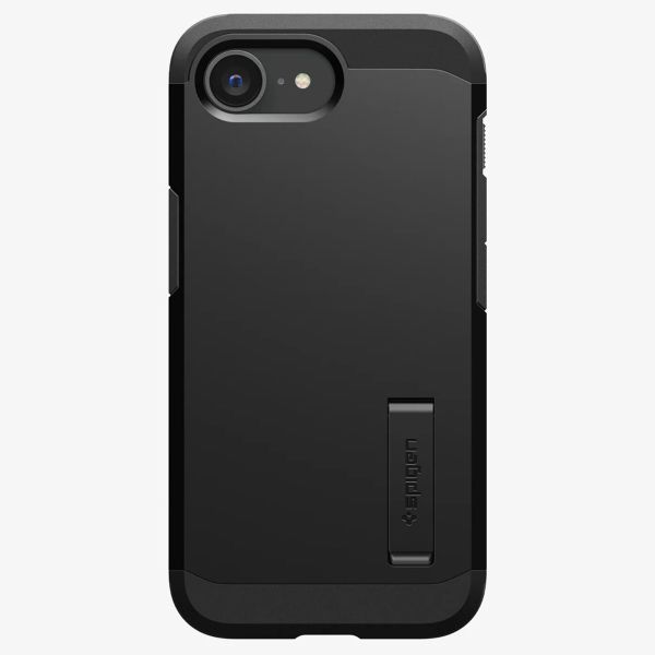 Spigen Tough Armor Backcover MagSafe Apple iPhone 16e - Schwarz
