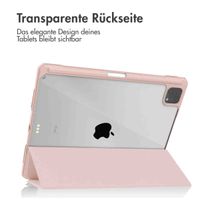imoshion Trifold Hardcase Klapphülle Apple iPad Pro 12.9 (2018/2020/2021/2022) - Rosa