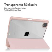 imoshion Trifold Hardcase Klapphülle für das iPad Pro 12.9 (2018/2020/2021/2022) - Rosa