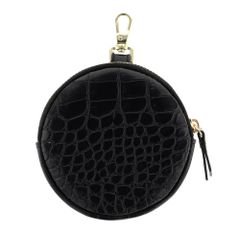 Selencia Nova Mini Pouch - Croco Black