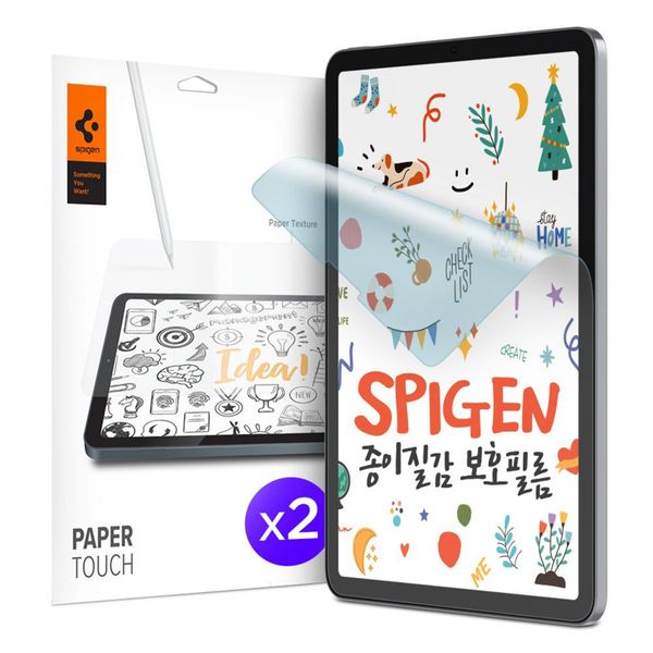 Spigen Paper Touch Displayschutz für das iPad Pro 11 (2018 - 2022) / Air 11 Zoll (2024) M2 / Air 5 (2022) / Air 4 (2020)