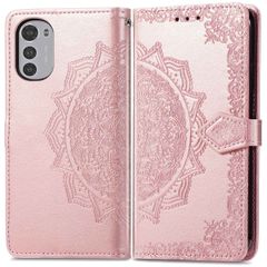 imoshion Mandala Klapphülle Motorola Moto E32 / E32s - Rosé gold