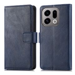 imoshion Luxuriöse Klapphülle Oppo Find X9 - Dunkelblau