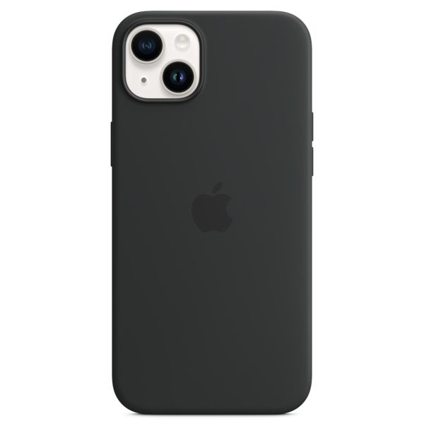 Apple Silikon-Case MagSafe für das iPhone 14 Plus - Midnight