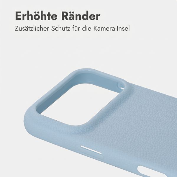 imoshion Texture Backcover Apple iPhone 18 Pro / 17 Pro - Hellblau