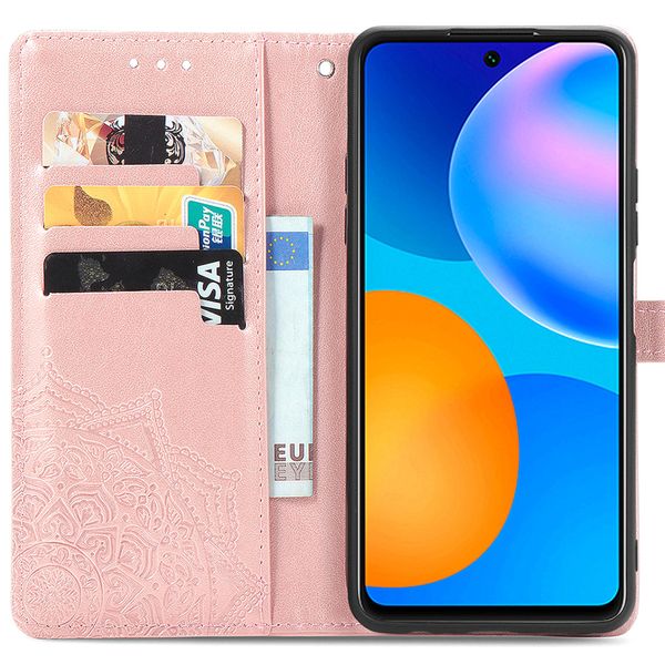 imoshion Mandala Klapphülle Huawei P Smart (2021) - Roségold