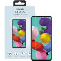 Selencia Displayschutz aus gehärtetem Glas für das Samsung Galaxy A51