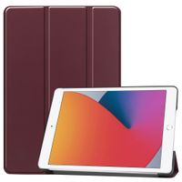 imoshion Trifold Klapphülle für das iPad 7 (2019) / iPad 8 (2020) / iPad 9 (2021) 10.2 inch - Bordeaux