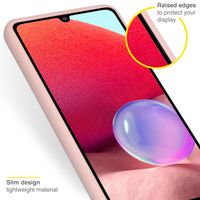 Accezz Liquid Silikoncase für das Samsung Galaxy A33 - Rosa