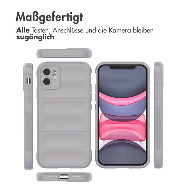 imoshion EasyGrip Back Cover für das iPhone 11 - Grau